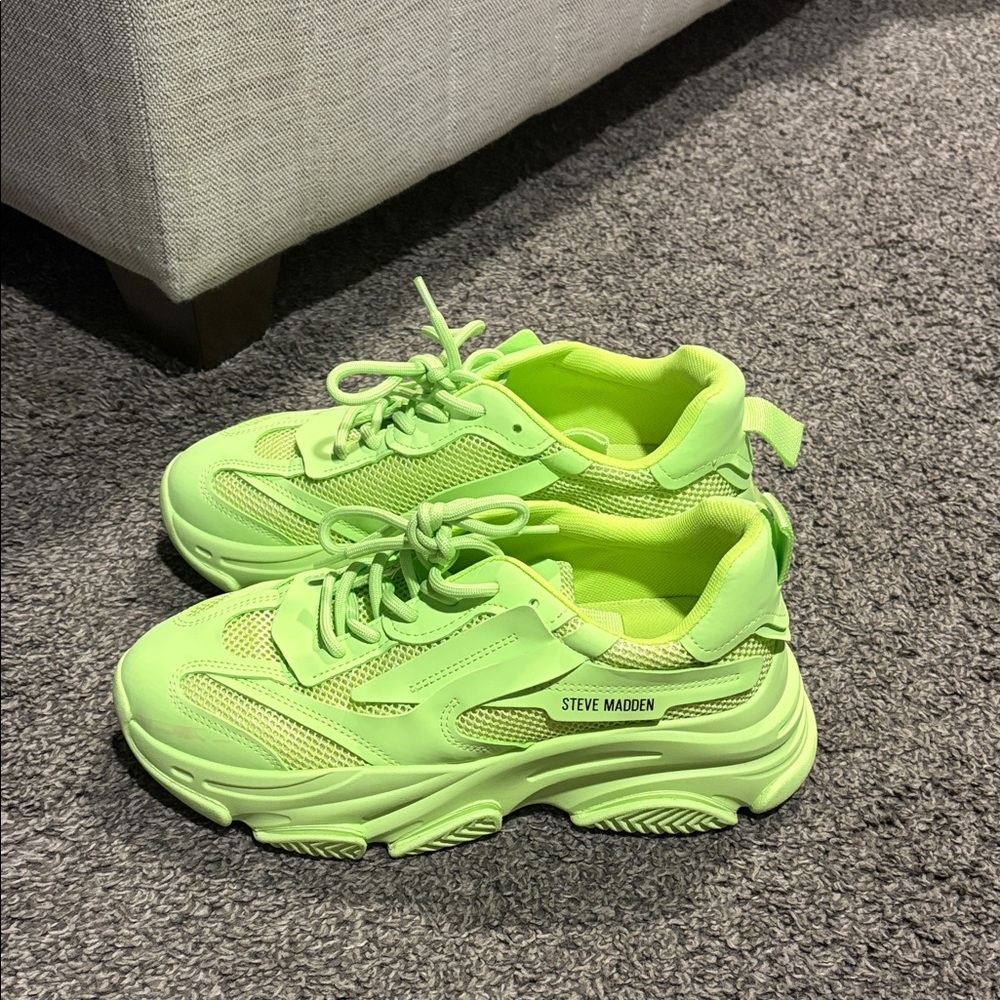Steve Madden Lime Green Women's Sneakers